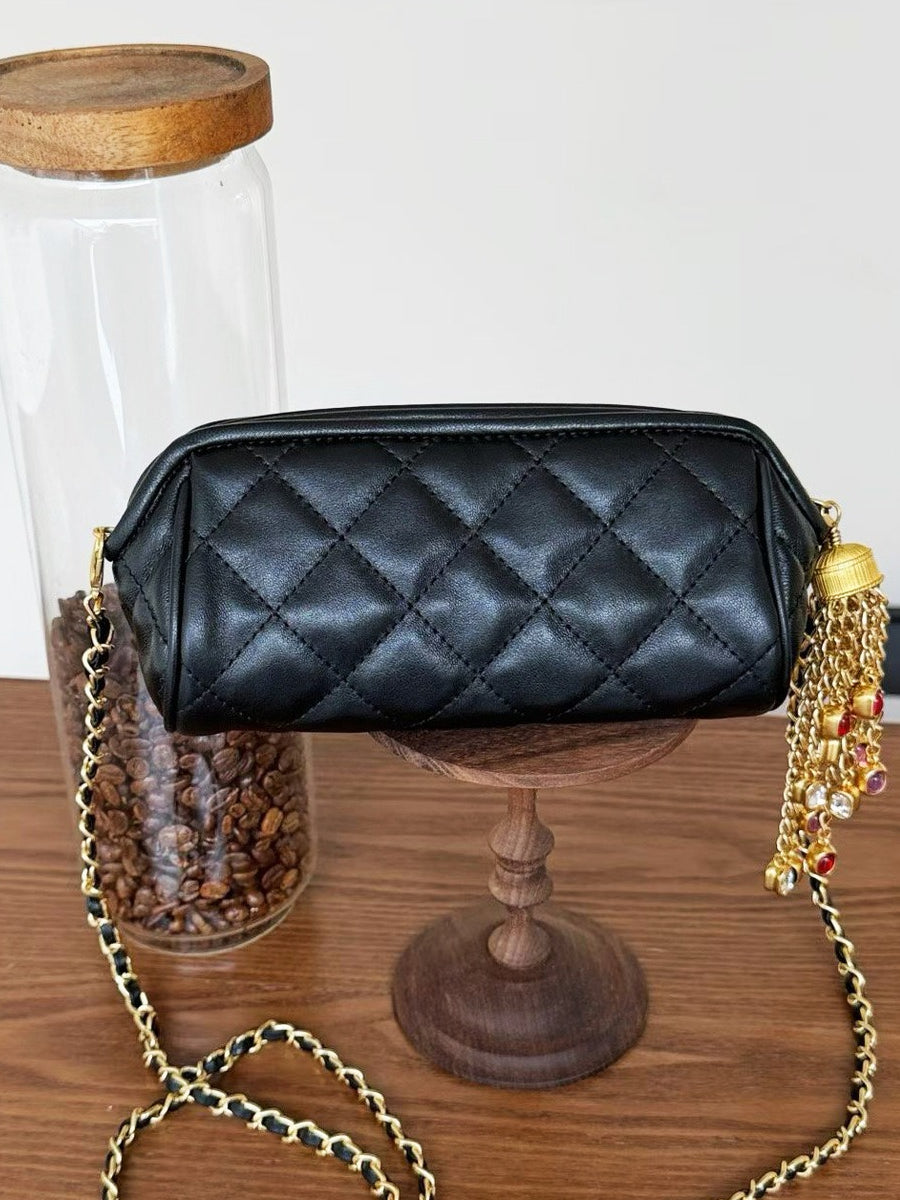 CHAIN QUILT MINI BAG 2497