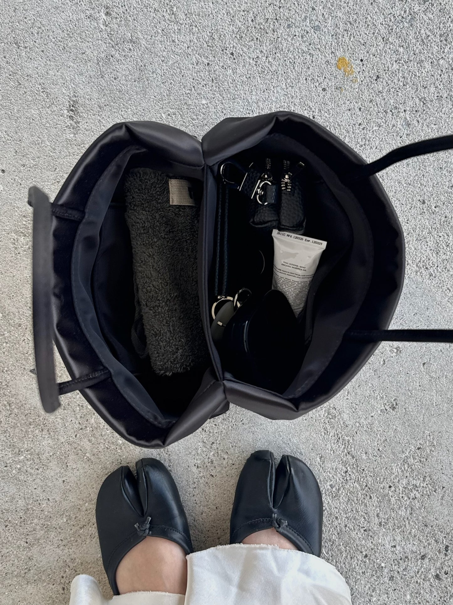 SATIN MINI TOTE BAG 2517