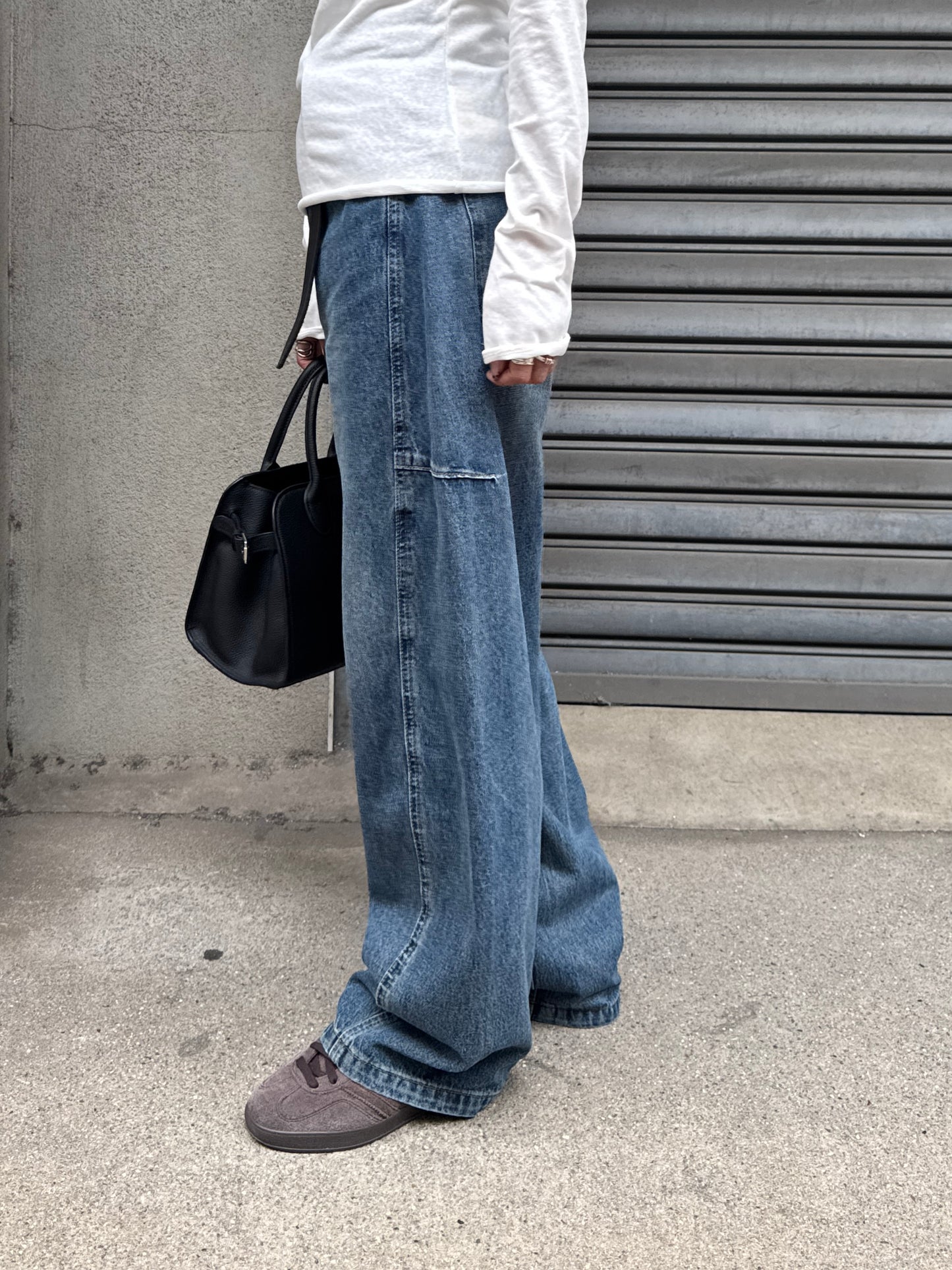 CURVE WIDE DENIM × chiiica01