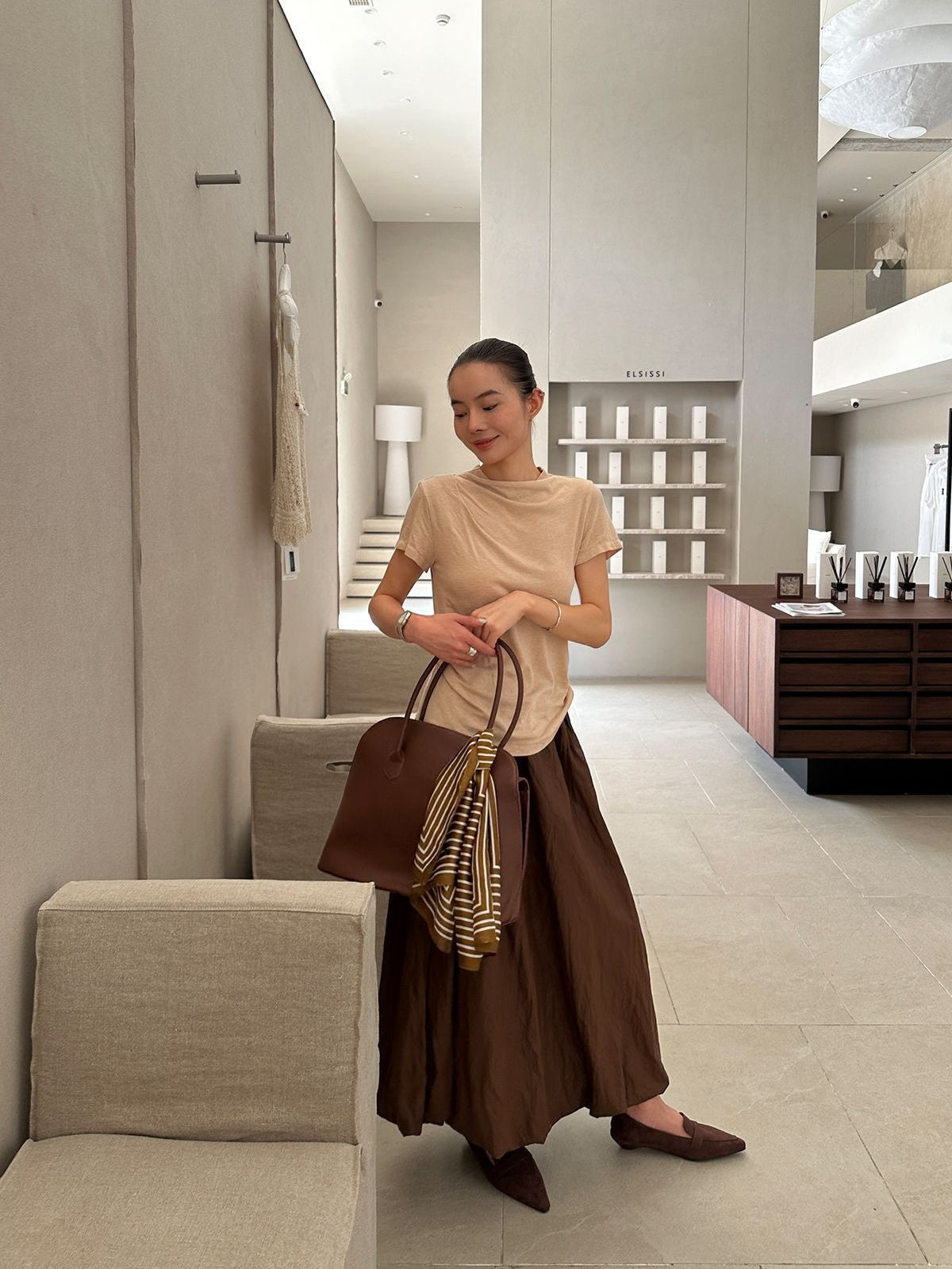 WASHER LEATHER SKIRT 2485