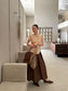 WASHER LEATHER SKIRT 2485