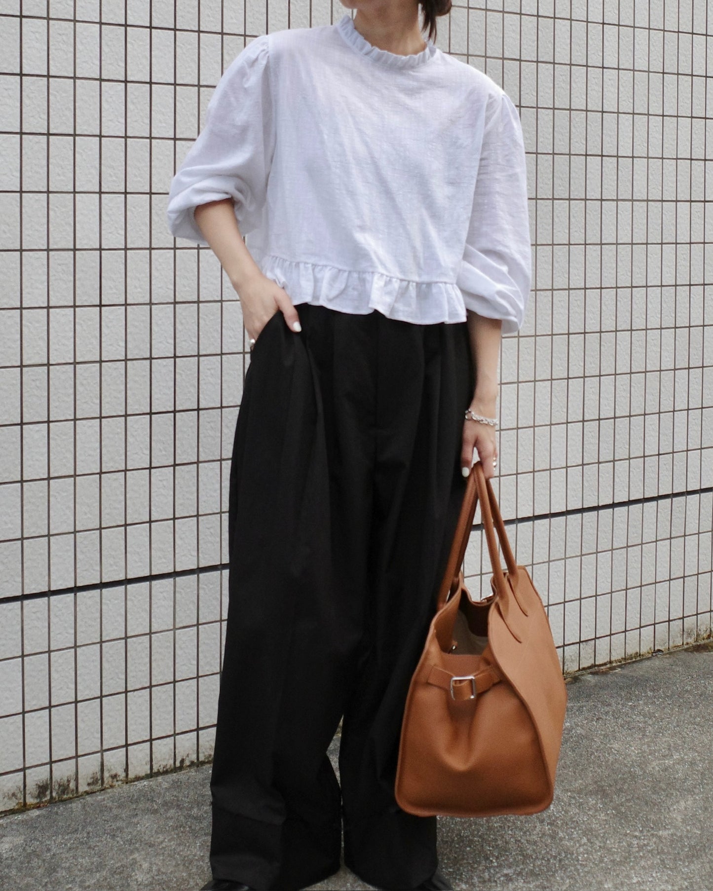 【予約商品】ベルトボストンバッグ(ラージ) 1425 ※12月中旬順次発送(Blackのみ)