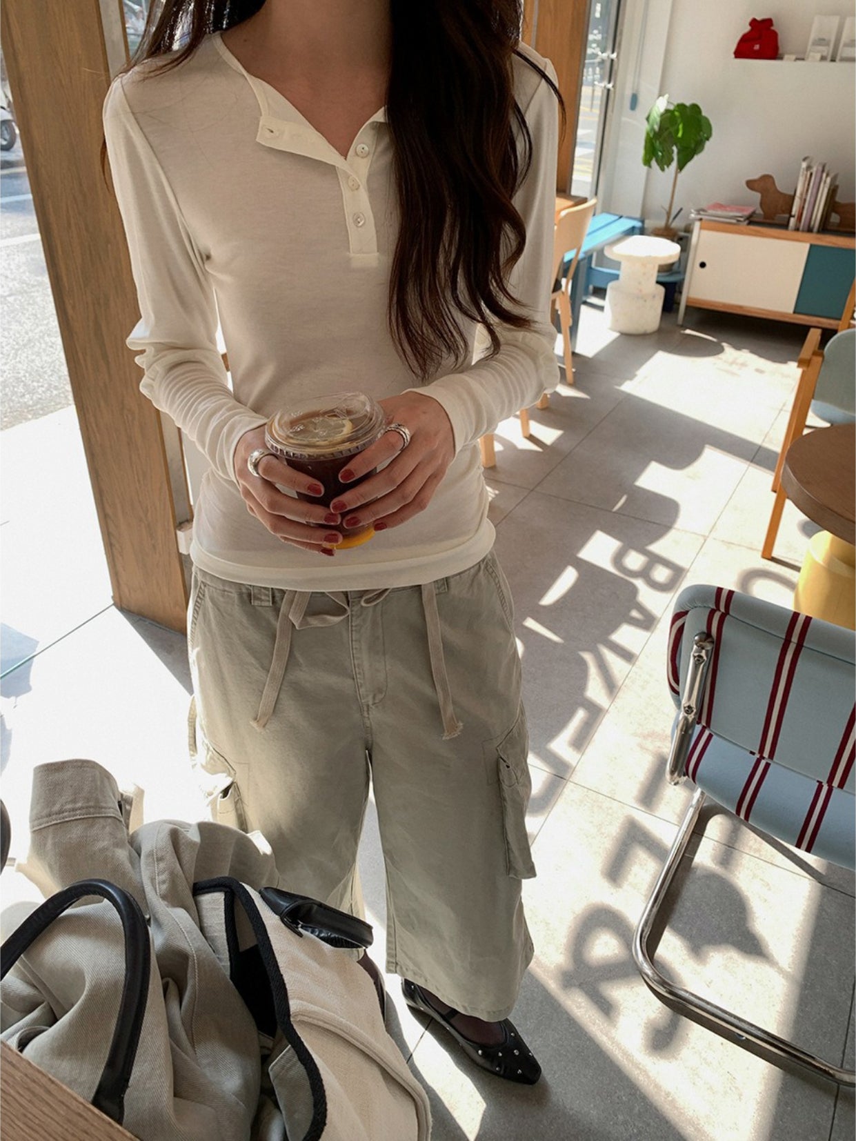 SOFT HENLEY PULLOVER 2457