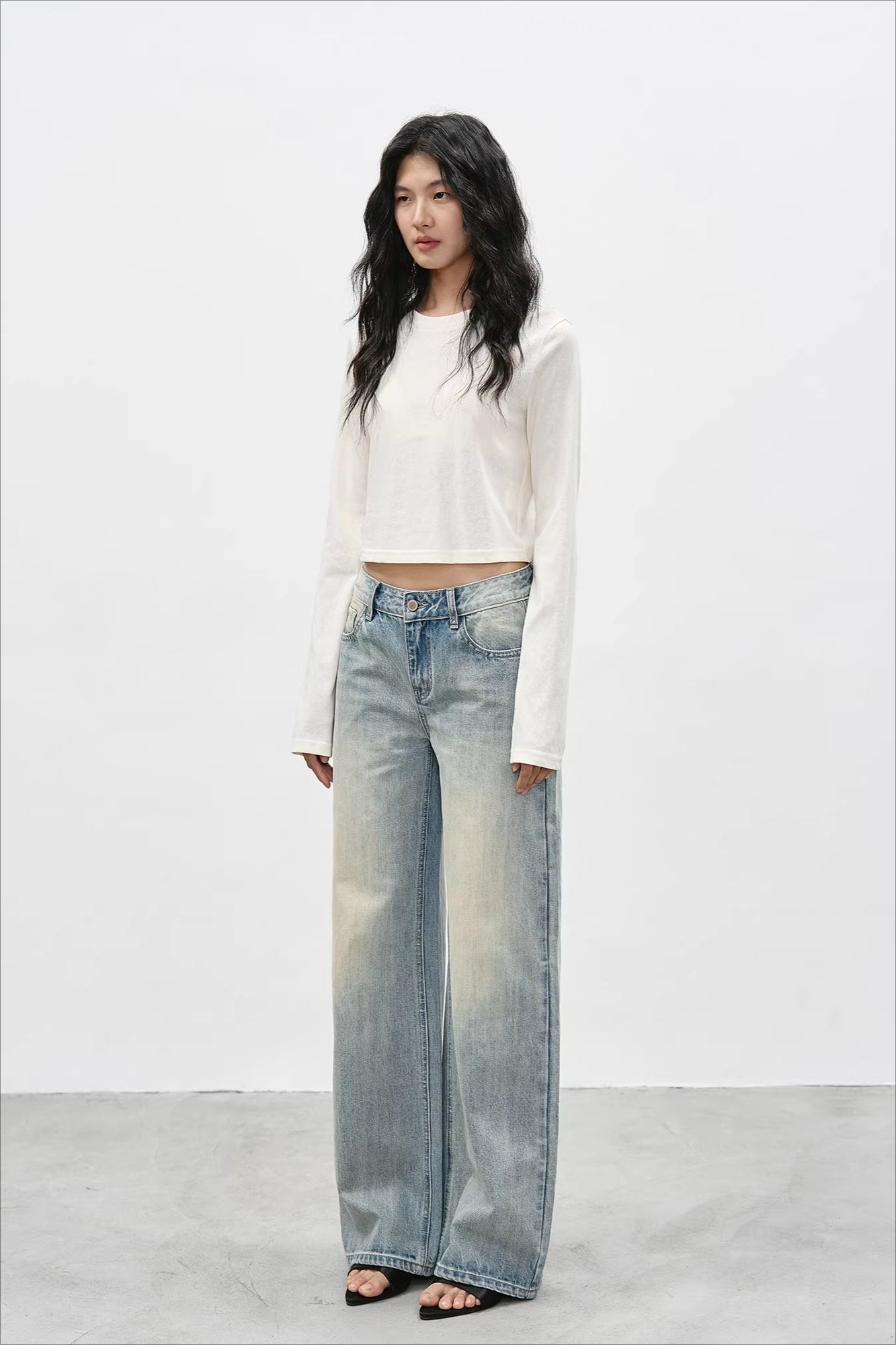 ショートクルーネックTシャツ 2288