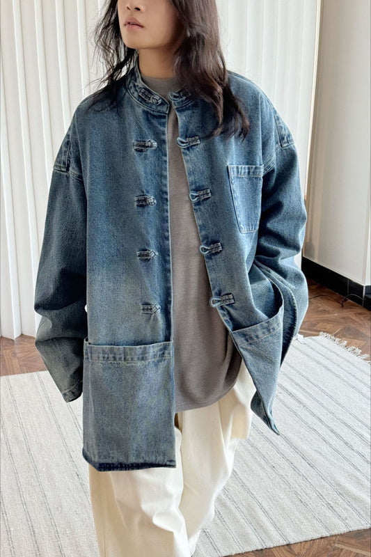 チャイナデニムジャケット 2282