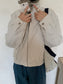 FUR COLLAR ZIP JACKET 2503