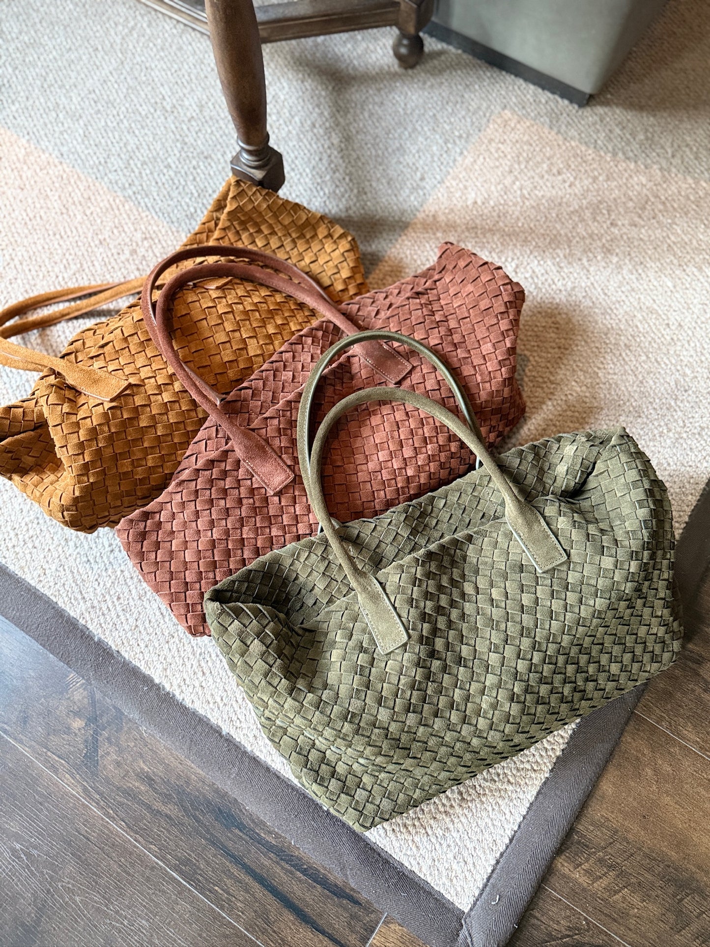 スエードレザーバッグ 2216