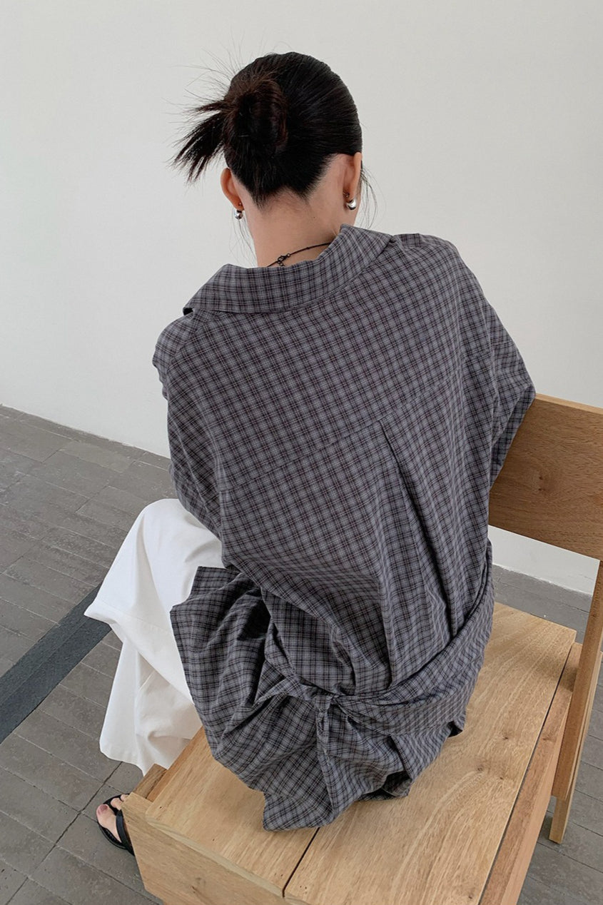 SCARF SET TARTAN SHIRT 2318