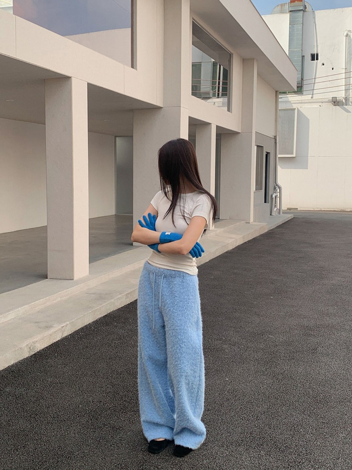 PRESSED WOOL PANTS 2520