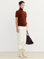 HALF-SLEEVE TURTLENECK KNIT 2126