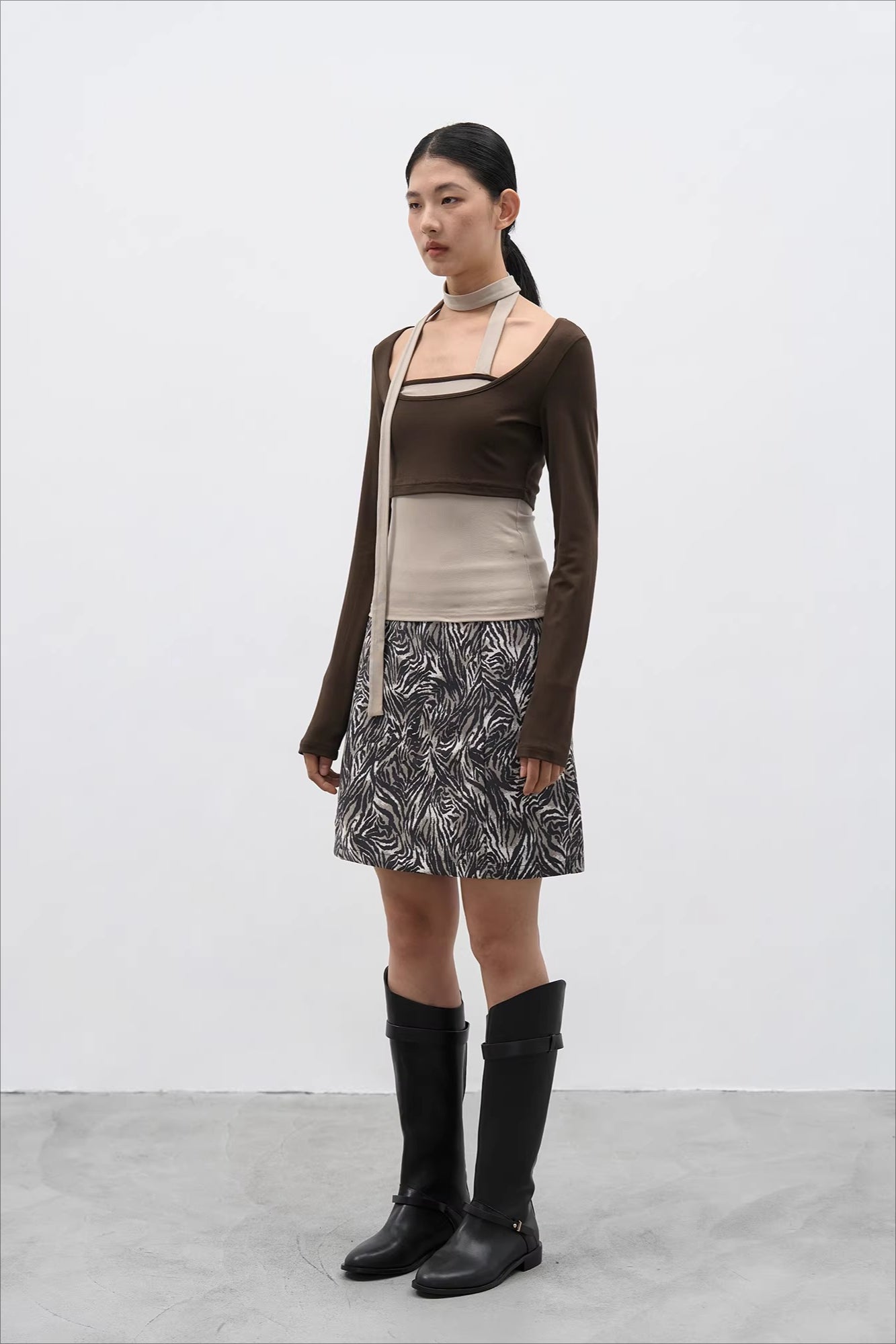 ニュアンスレイヤータイトップス 2289