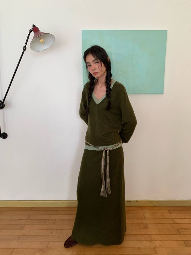 ソフトニットスカート 2212