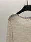 SHEER KNIT LONG TOP 2120
