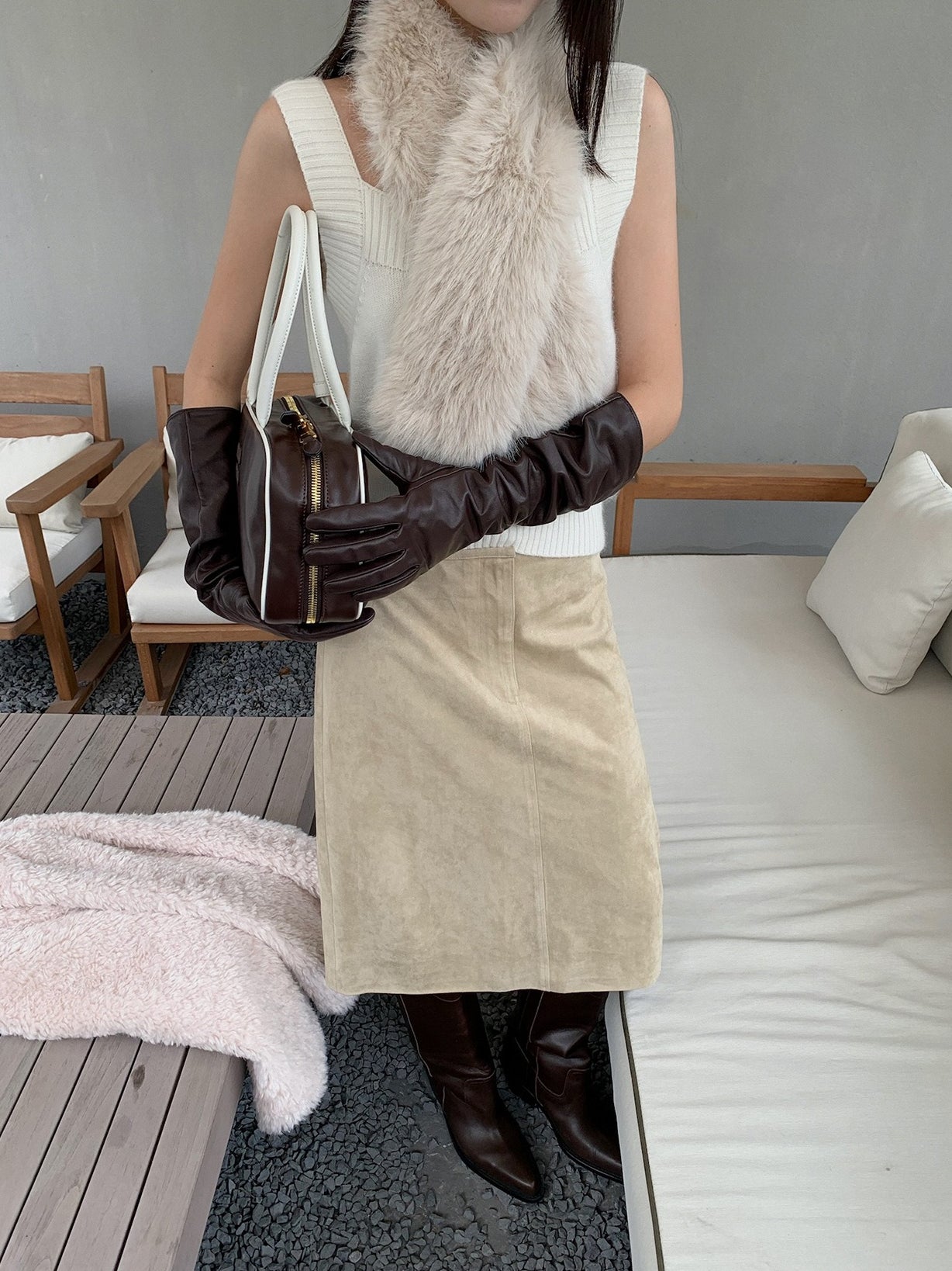 ECO FUR TIPPET 2519