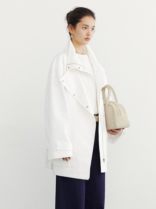 ジプソフィア ホイップブルゾン ホワイト gypsohila アウター ジプソフィア ホイップブルゾン ホワイト gypsohila アウター