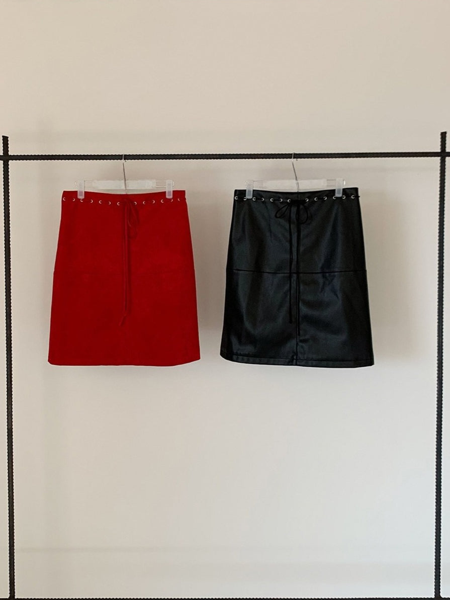 SUEDE MIDI SKIRT 2460