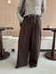 BELTED WIDE PANTS 2483