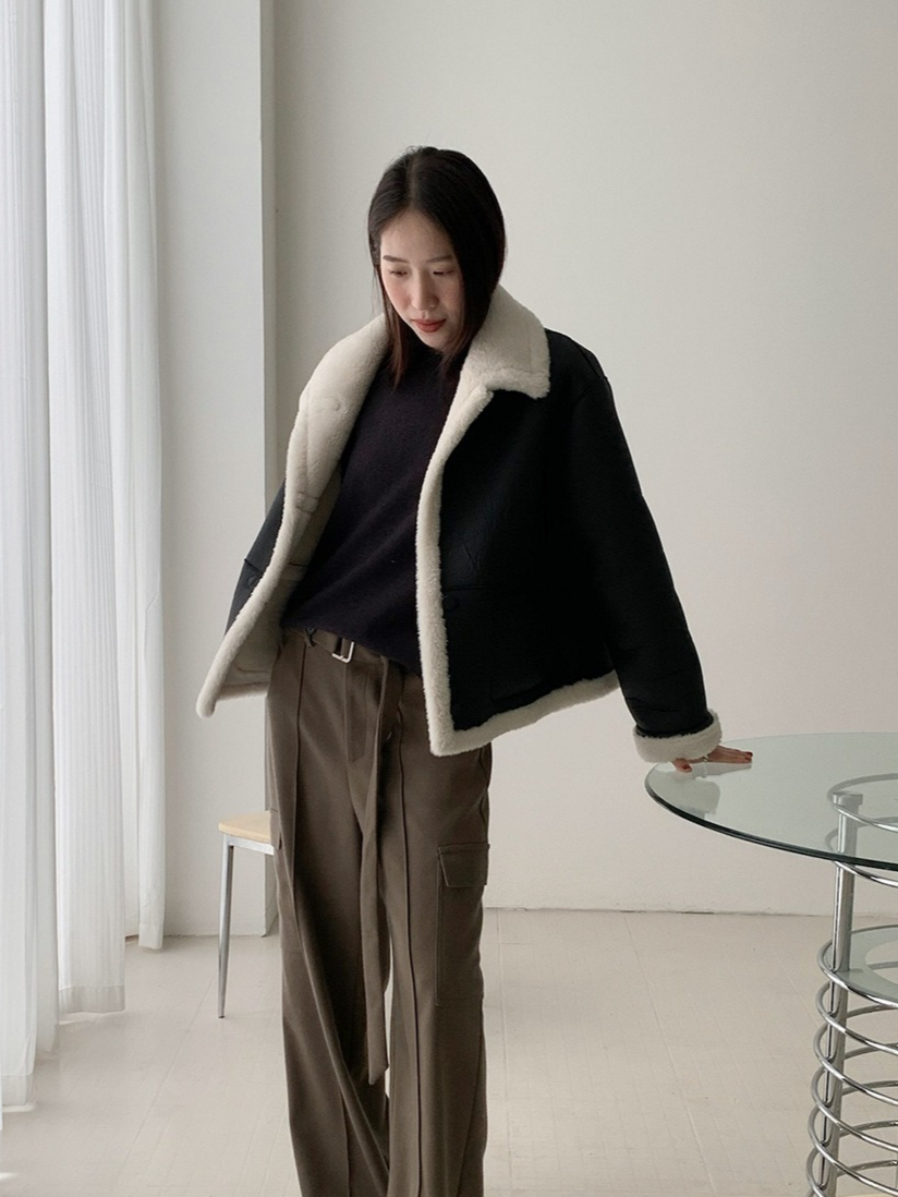 フェイクムートンジャケット 2203
