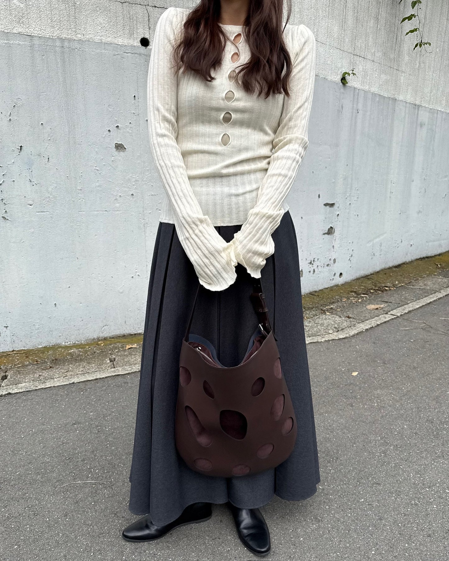 ホールデザインレザーバッグ 2141