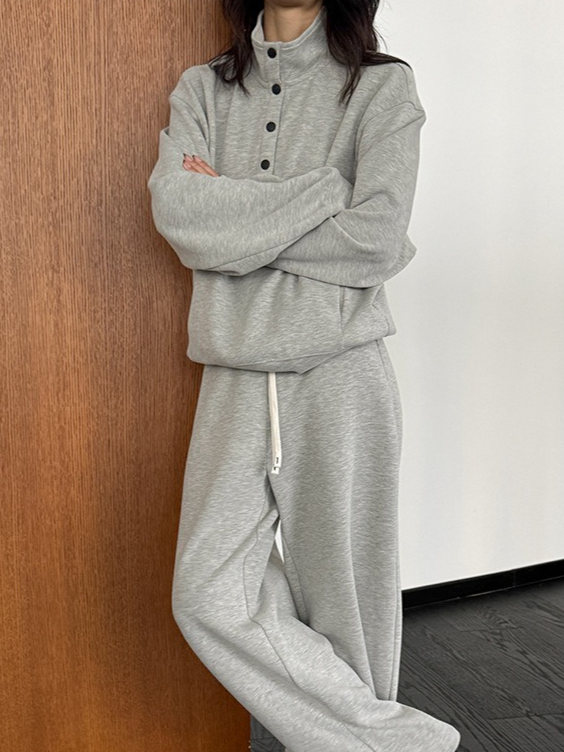 スタンドカラープルオーバー 2197