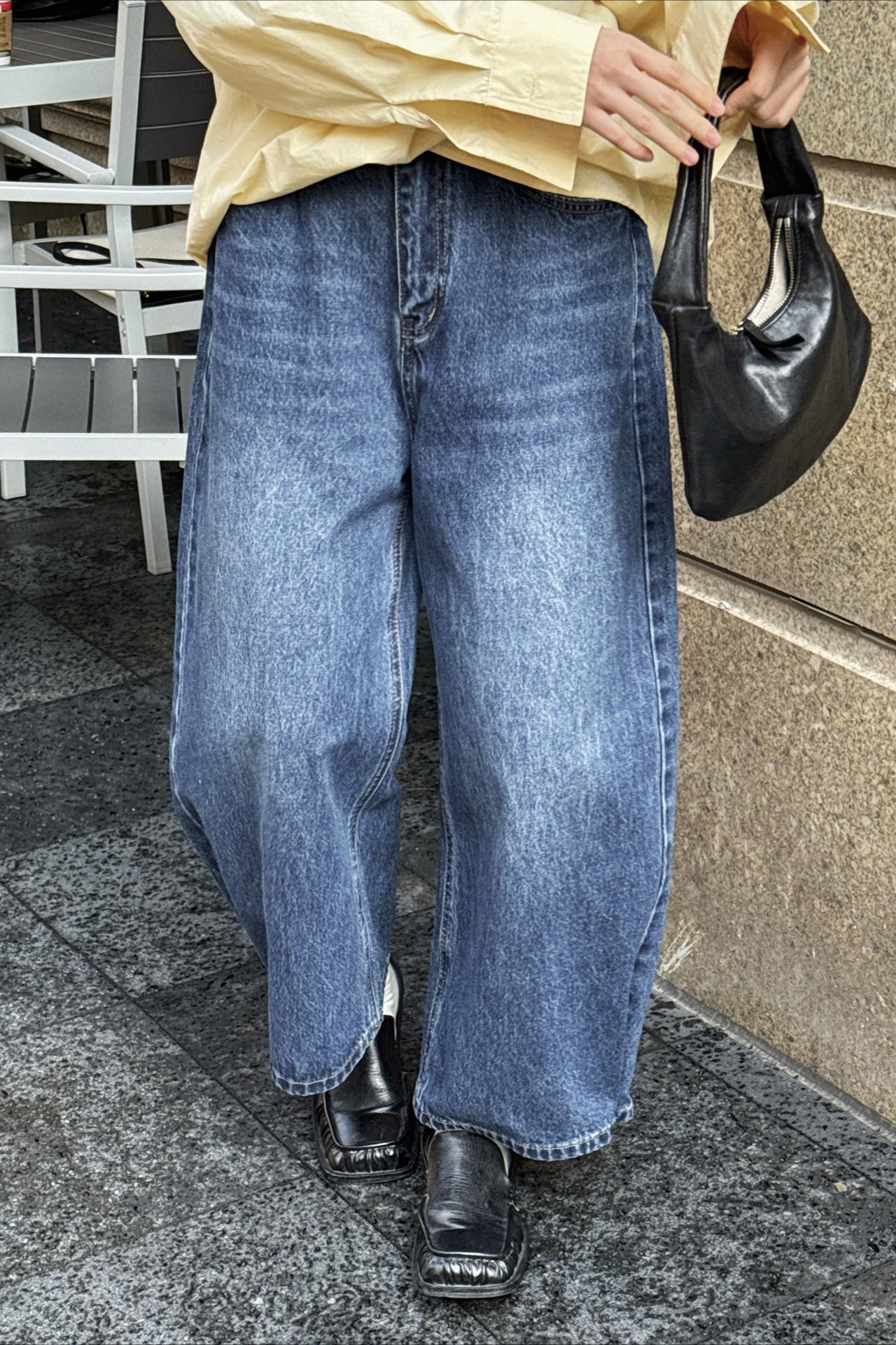 ライトワイドデニムパンツ 2274