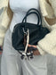 2WAY DOUBLE ZIP MINI BOSTON BAG 2351