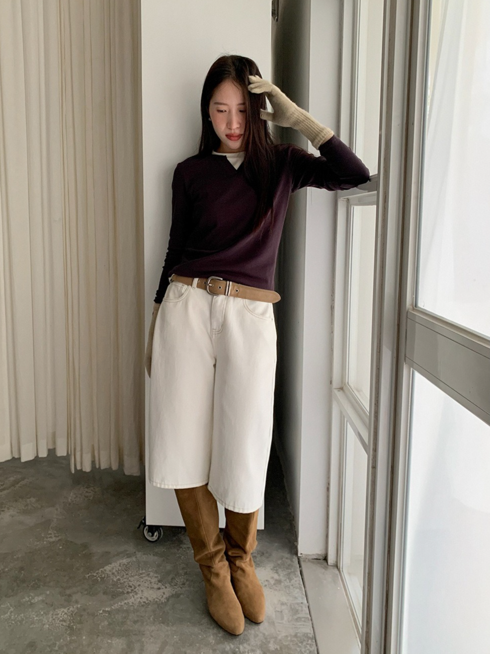 フェイクツーピーススキッパーTシャツ 2199