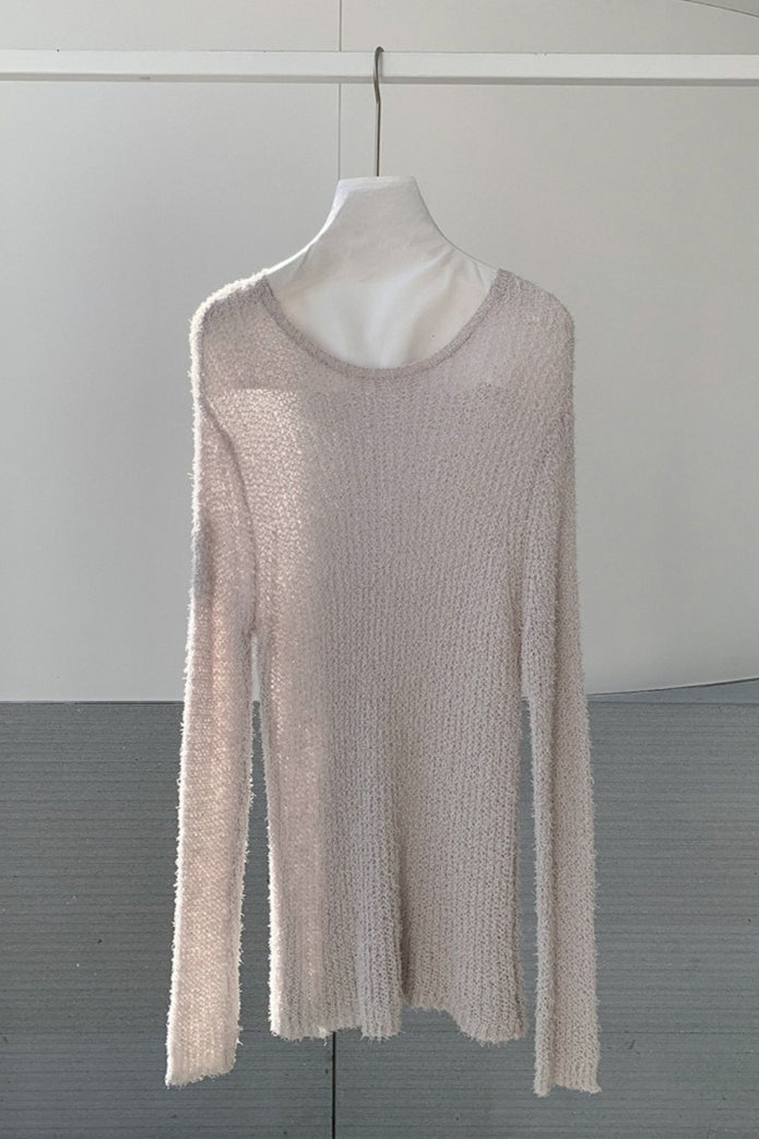 LOOSE ROUND NECK KNIT 2319