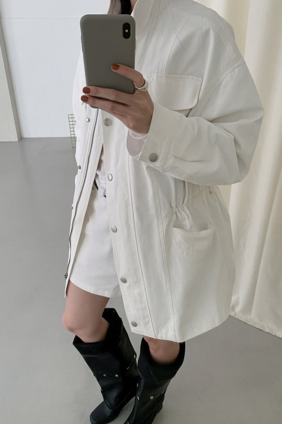 STAND COLLAR WORK JACKET 2301