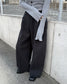 STRAIGHT WIDE PANTS 2222