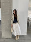 VEGAN LEATHER COCOON JACKET 2459