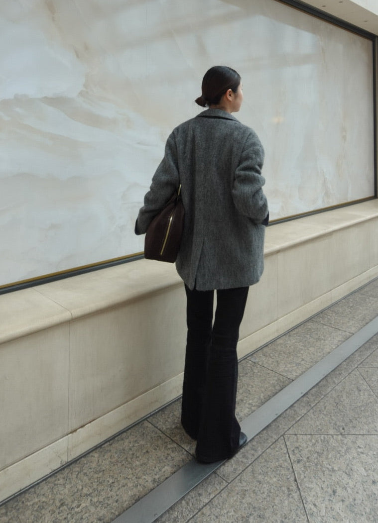 【再販】ミドル丈オーバーサイズシャギーコート 1227