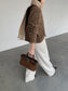 PRESSED WOOL PANTS 2520