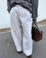 STRAIGHT WIDE PANTS 2222