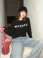 ドッグプリントロングTシャツ 2172