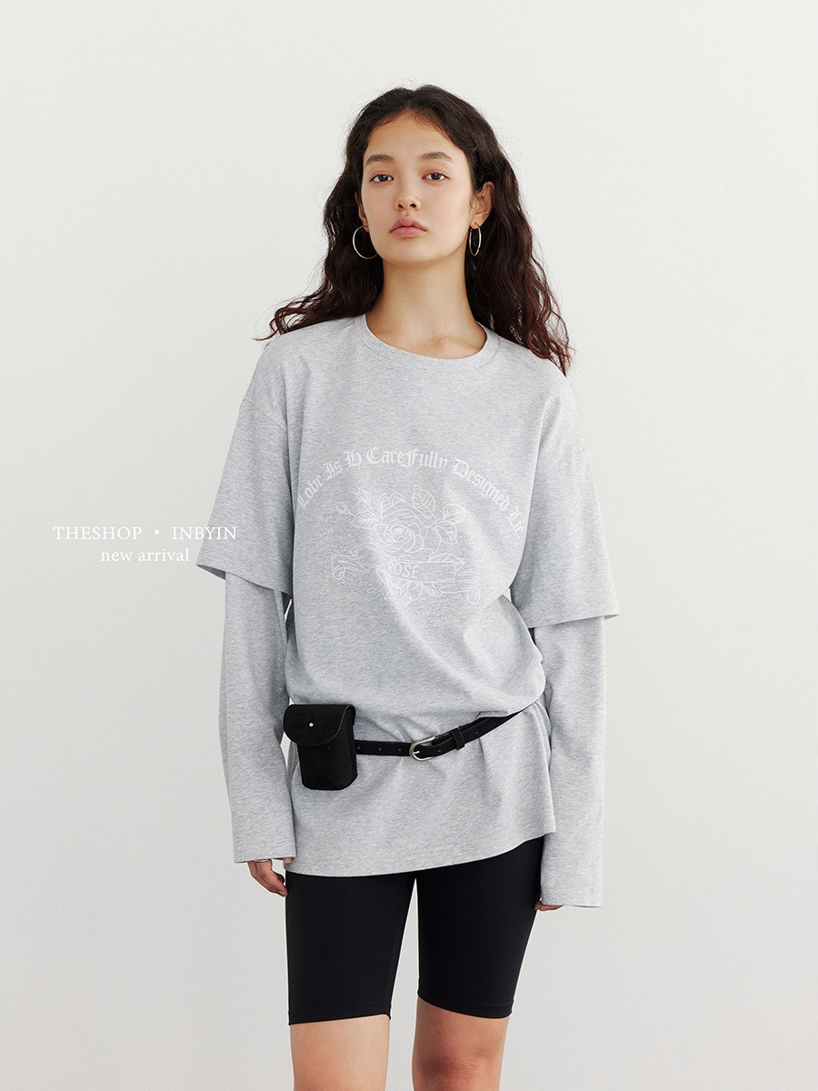 LAYERED BIG T-SHIRT 2121