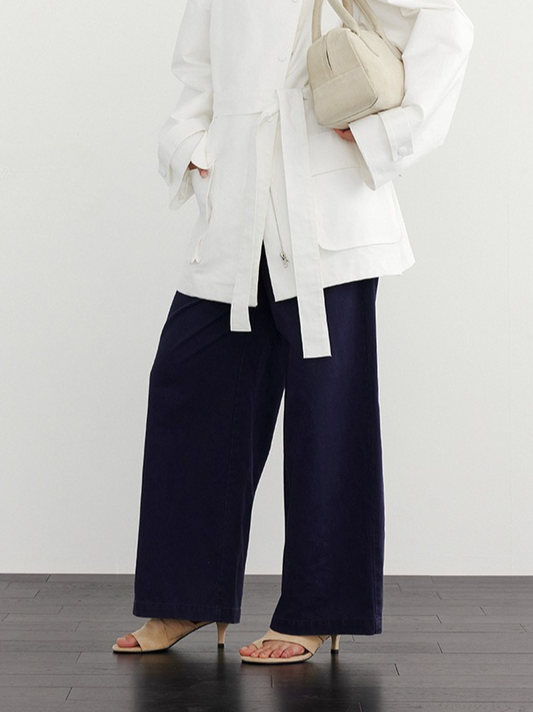 WIDE-LEG DENIM PANTS 2129