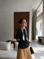 SCARF ACCENT TOP 2486