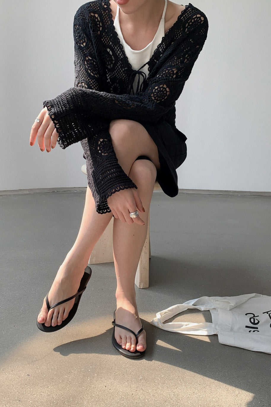 CROCHET LACE CARDIGAN 2315