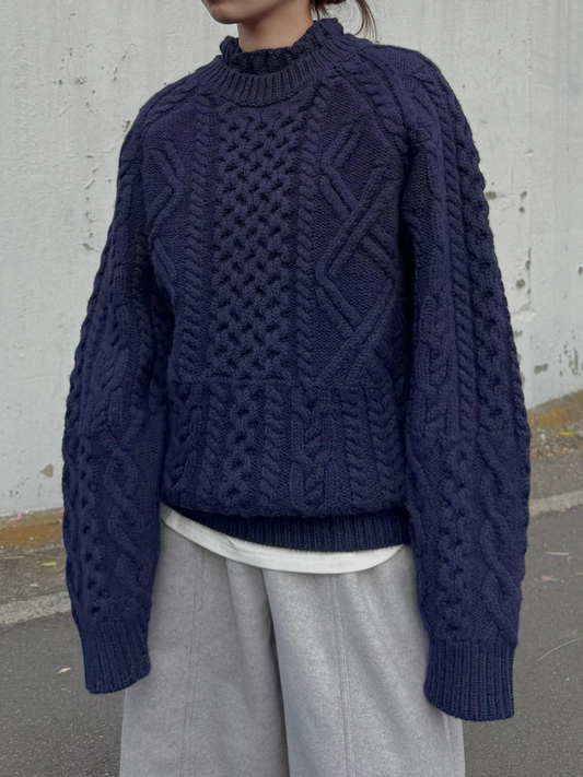 ウールフィッシャーマンニット 2226