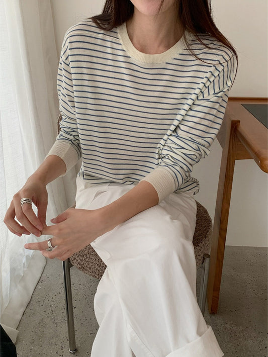 RELAXED WOOL-BLEND KNIT 2463