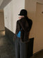 FLUFFY ECO FUR COAT 2501