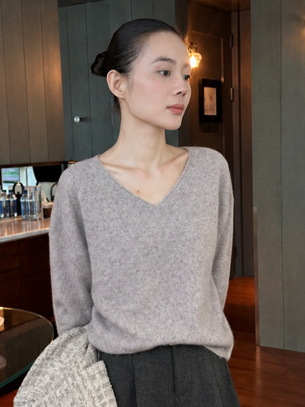 SOFT V-NECK KNIT 2511