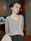 SOFT V-NECK KNIT 2511