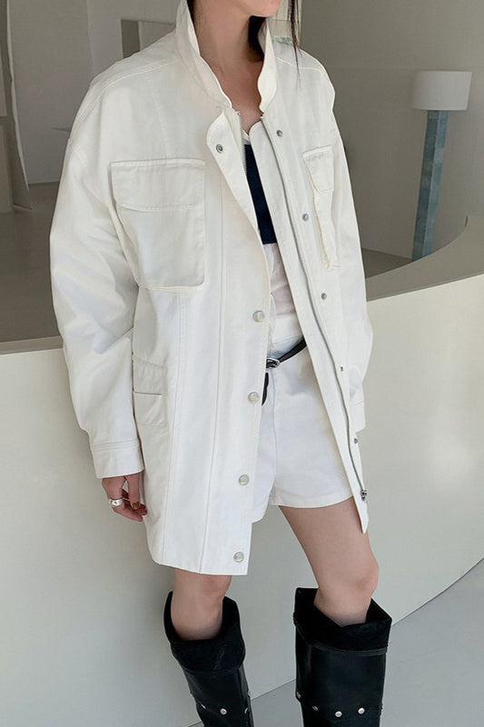 STAND COLLAR WORK JACKET 2301