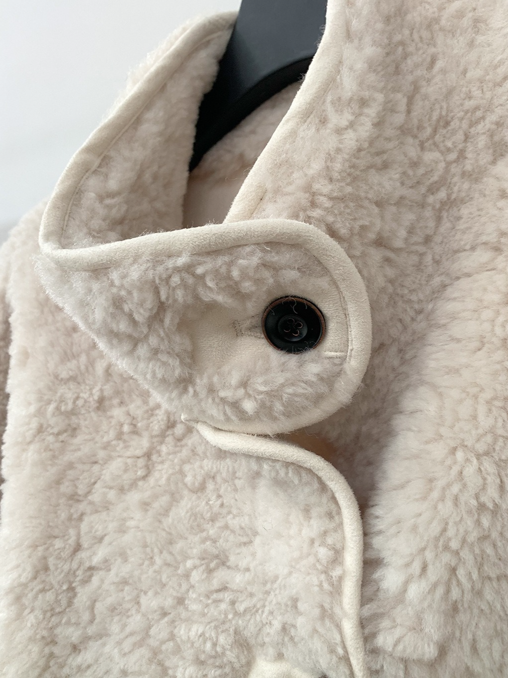 スタンドカラーボアコート 2209