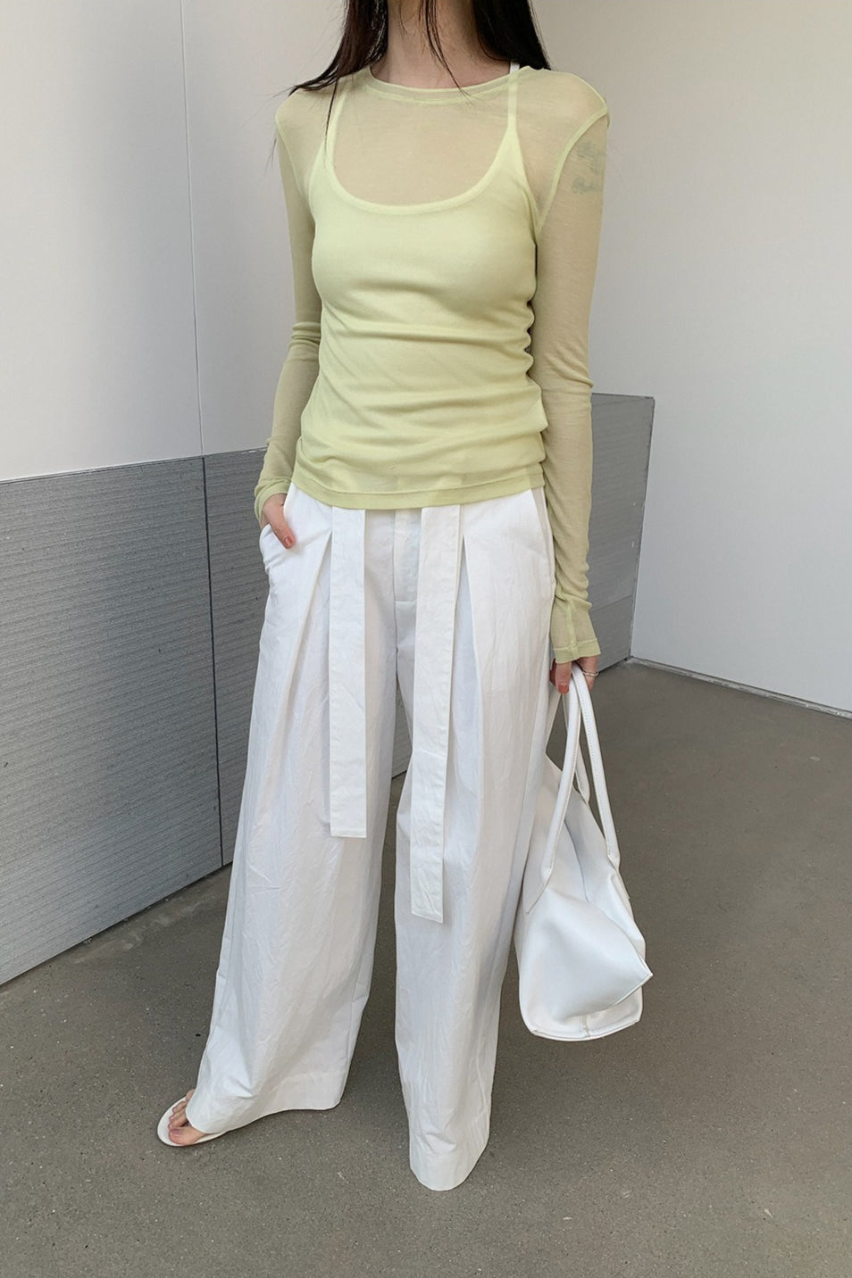 レディース　トップス MULTI COLOR SHEER TOP 2307 – gypsophila