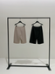 FLAT FRONT HALF PANTS 2118