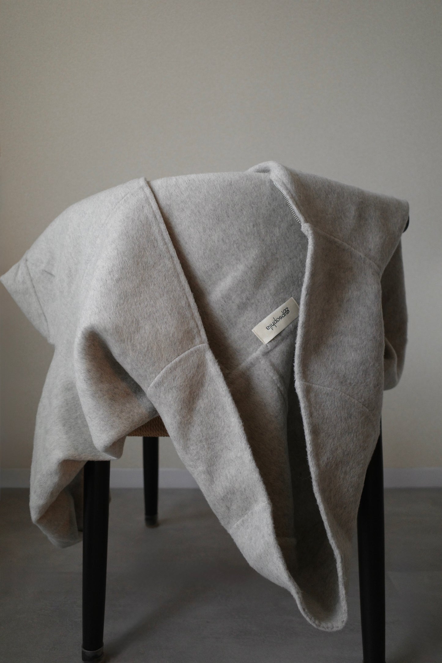 ボリュームウールパーカー2228