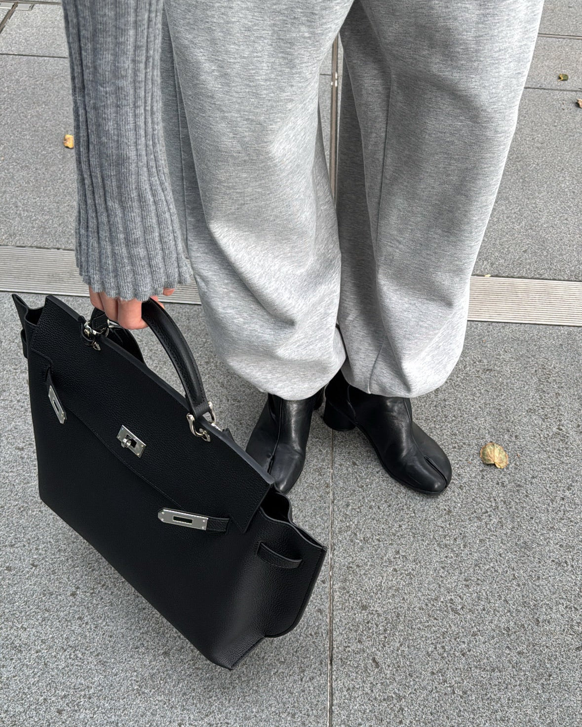 【予約商品】2WAYスクエアレザーバッグ 1911※12月中旬順次発送